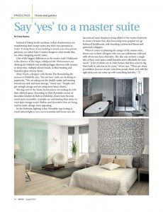 Master Suite 30West Magazine