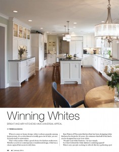 "Winning Whites" in M Magazine