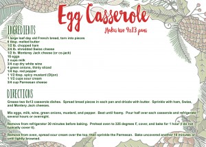 Egg Casserole Recipe