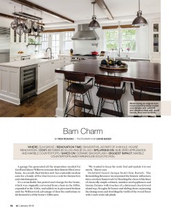 Barn Charm M Magazine January 2016