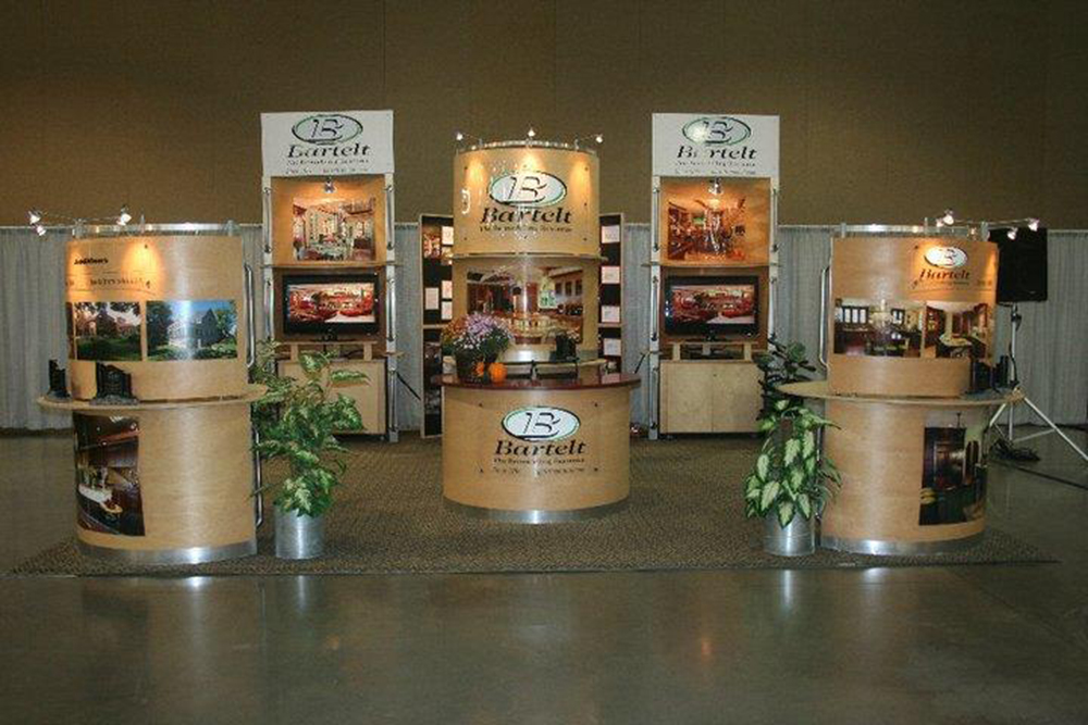 Bartelt Trade Show Booth Before