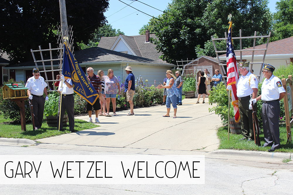 Gary Wetzel Welcome Home
